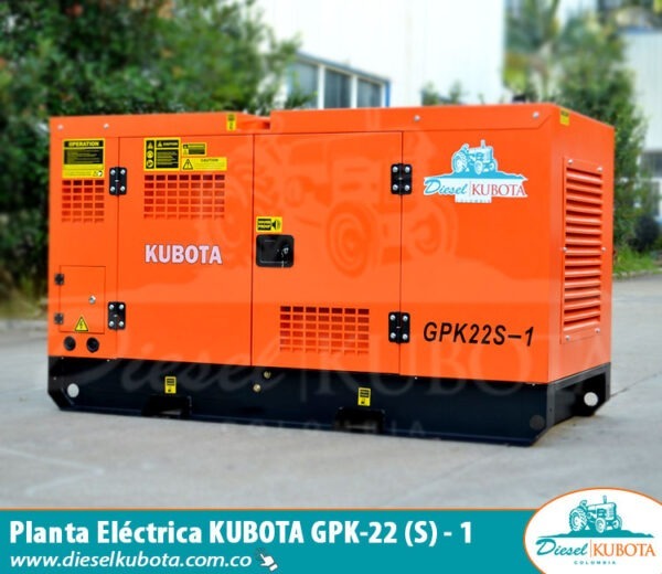 planta eléctrica kubota-gpk-22-1